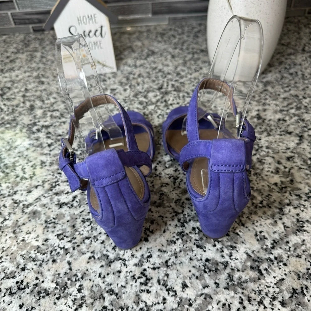 Ecco | Purple Wedge Heel Size 36